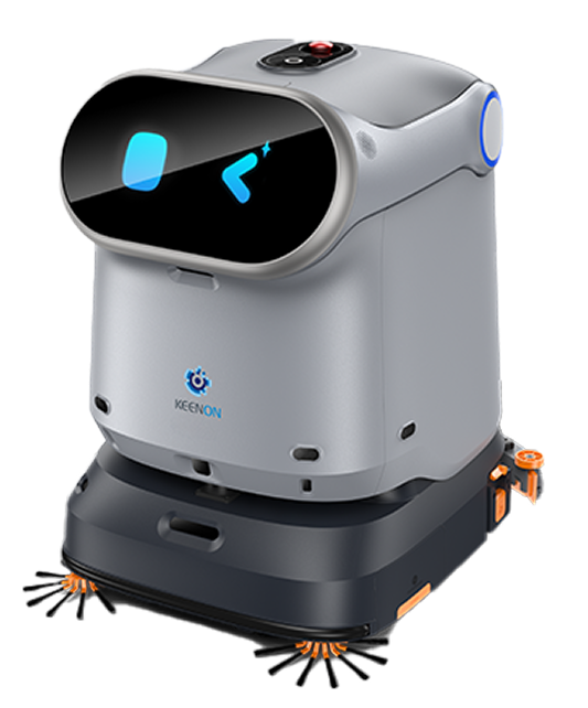 Robot de limpieza compacto