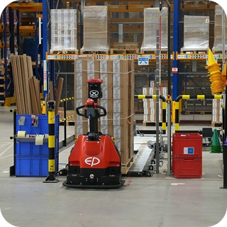 EP robotic warehouse equipment